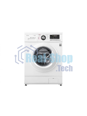 Стиральная машина LG F1296NDS0 белый, загрузка фронтальная 6 кг, 1200 об/мин., класс: А
