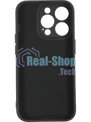 Чехол (клип-кейс) BoraSCO для Apple iPhone 15 Pro черный (72429)