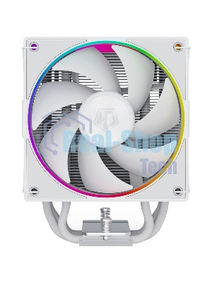 Устройство охлаждения(кулер) ID-Cooling Frozn A610 ARGb белый 120мм алюминий+медь 2000rpm 30db 4-pin 250W 155мм