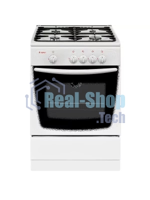 Плита газовая Gefest CG 60М C7 К73 белый, конфорок 4 шт, духовка 63 л, 60 см x 85 см x 60 см