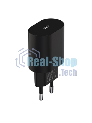 Сетевое зарядное устройство Maxvi SFC-125PD Type-C 3А 25W PD QC3.0 черный
