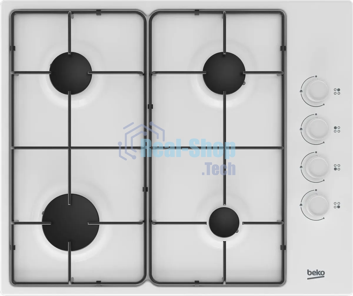 Газовая варочная панель Beko HIGG 64123 SW белый