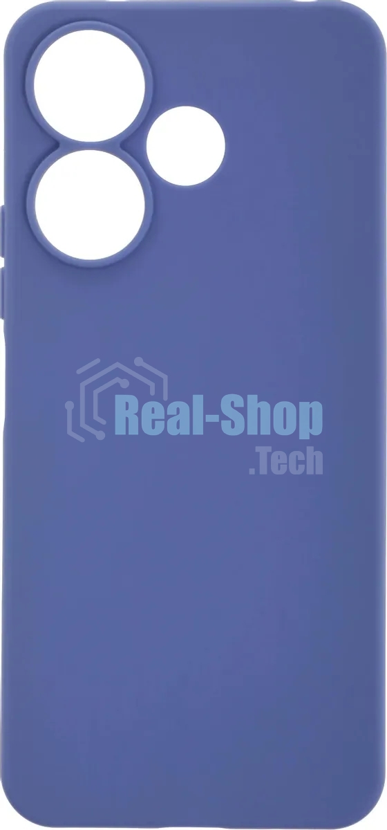 Чехол (клип-кейс) BoraSCO для Xiaomi Poco M6 4G Silicone Case лавандовый (73630)