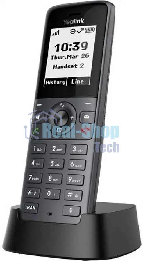 Телефон DECT-трубка Yealink W71H, экран 1.8