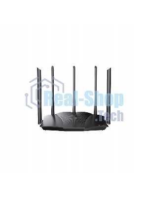 Двухдиапазонный гигабитный Wi-Fi 6 роутер Tenda TX12 Pro AX3000, до 574 Мбит/с на 2,4 ГГц + до 2402 Мбит/с на 5 ГГц