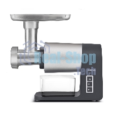 Мясорубка электрическая Centek CT-1607 серый, 3000 Вт, 3.0 кг/мин, реверс, металлический лоток, насадки - 5
