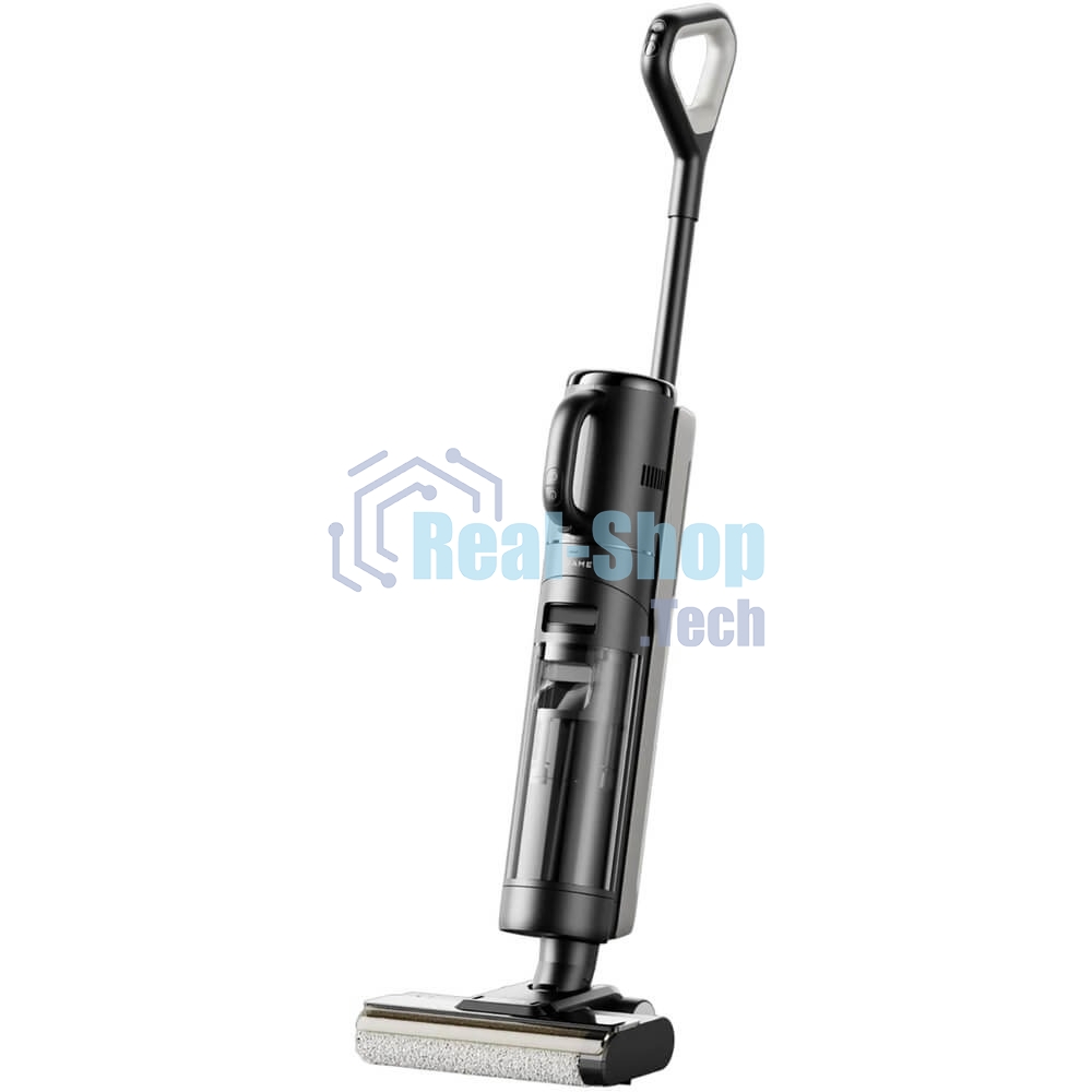 Пылесос вертикальный Dreame Wet and Dry Vacuum G10 Combo черный, питание от аккумулятора, 200 Вт, уборка сухая/влажная, пылесборник 0.9 л