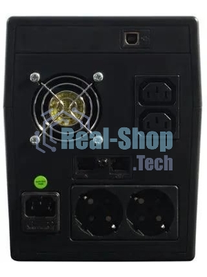 Источник бесперебойного питания Бастион SKAT-UPS 1500/900 / 1500 ВА / 900 Вт / 2 x CEE 7 (евророзетка), 2 x IEC 320 C13