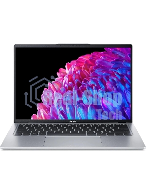 Ноутбук Acer Swift Go 14 SFG14-73-70EH серебристый NX.KSGCD.002 Core Ultra 7 155H 16Gb SSD 1Tb Intel Arc 14