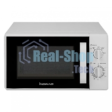 Микроволновая печь HOME HMM207DW белый, 20 л, 700 Вт, переключатели — поворотный механизм