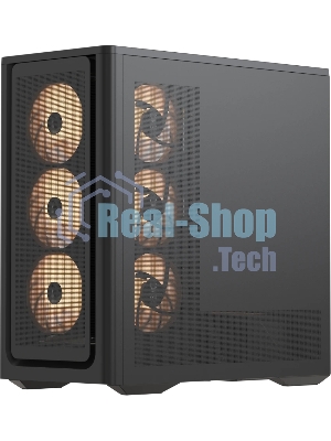 Компьютерный корпус Aerocool \ Formula V Line Air Power G9 DUO PA Black, ATX, TYPE-C*1, USB3.0*2, MESH/GLASS FRONT PANEL, FRONT 3x PERFORMANCE ARGB, REAR 1x PERFORMANCE ARGB