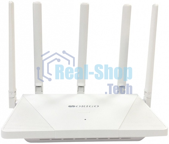 Роутер беспроводной Origo OWR3030AXG (OWR3030AXG/A1A) AX1800 10/100/1000BASE-T белый