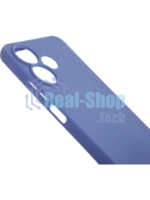 Чехол (клип-кейс) BoraSCO для Xiaomi Poco M6 4G Silicone Case лавандовый (73630)