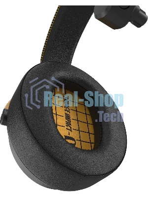 Гарнитура Bloody MR595 Renegade чёрный, беспроводная + проводная, Bluetooth/радиоканал/USB-C, до 135 ч, подсветка, съёмный микрофон