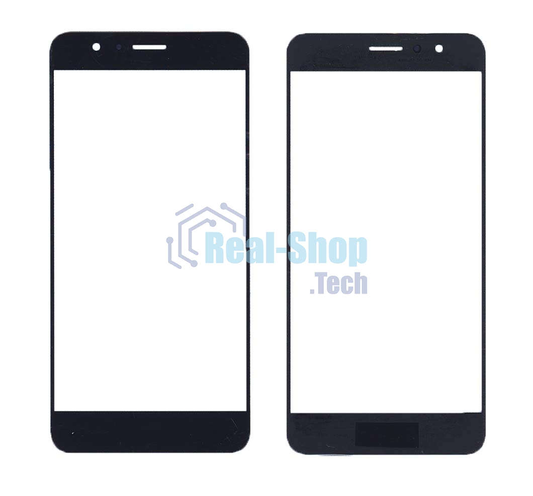 Стекло для Huawei Honor 8 черное