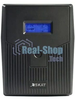 Источник бесперебойного питания Бастион SKAT-UPS 1500/900 / 1500 ВА / 900 Вт / 2 x CEE 7 (евророзетка), 2 x IEC 320 C13
