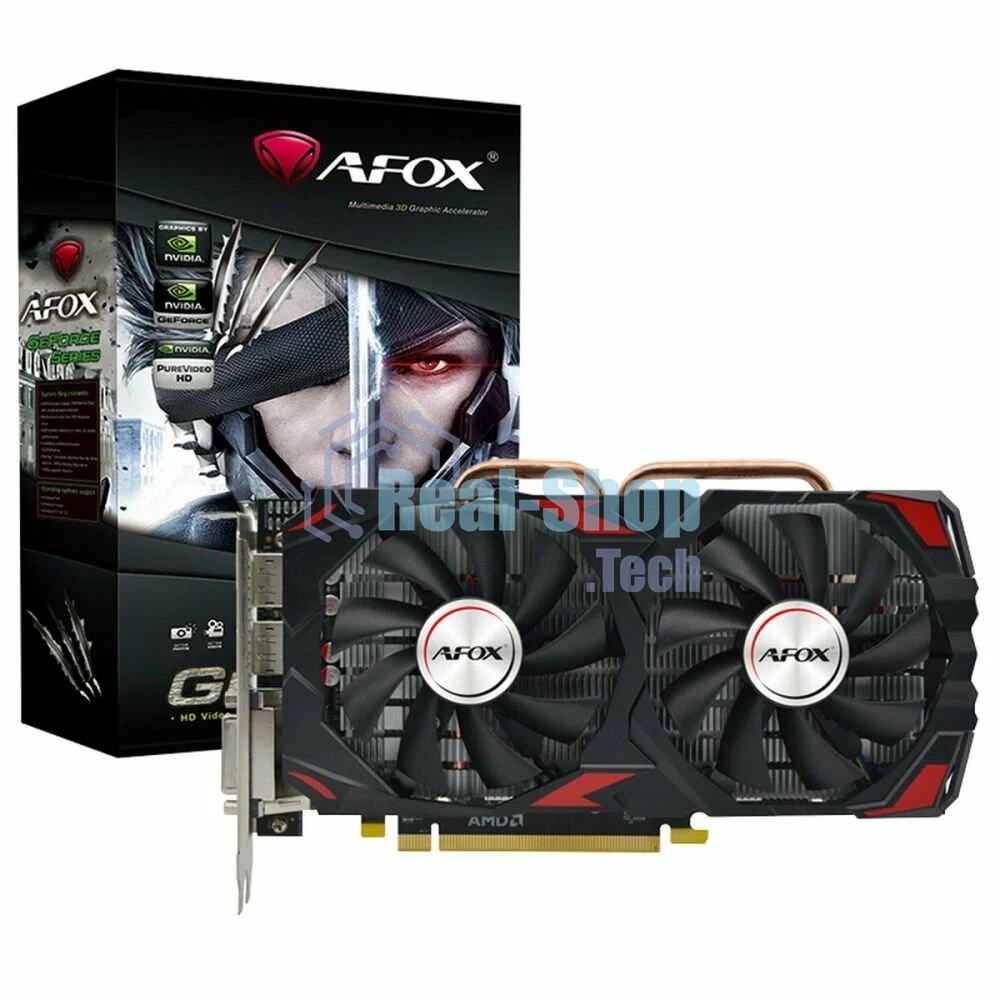 Видеокарта AFOX RX 580 8Gb GDDR5 256Bit HDMI 2xDP RTL