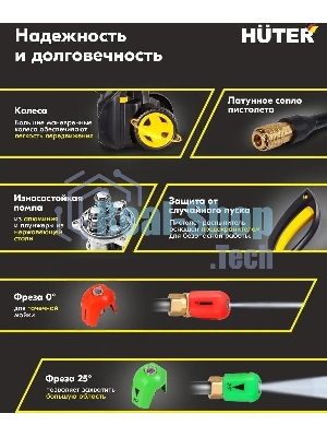 Минимойка Huter M M2500-PW-PRO 2500Вт (900/70/8/52)