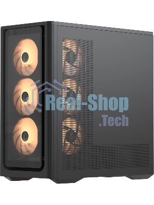Компьютерный корпус Aerocool \ Formula V Line Air Power G9 DUO PA Black, ATX, TYPE-C*1, USB3.0*2, MESH/GLASS FRONT PANEL, FRONT 3x PERFORMANCE ARGB, REAR 1x PERFORMANCE ARGB