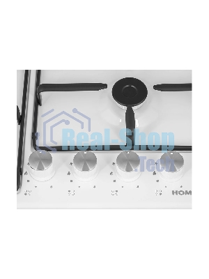 Газовая варочная панель HOMSair HGE643WH
