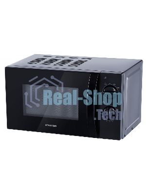 Микроволновая печь Starwind SMW2320 черный, 20 л, 700 Вт, переключатели - поворотный механизм