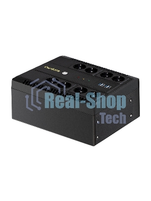 Источник бесперебойного питания ExeGate NEO Smart LHB-650.LCD.AVR.8SH.CH.RJ.USB 650VA/390W, LCD, AVR, 8*Schuko, RJ45/11, USB, 4*USB-порта для зарядки, черный