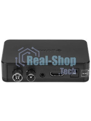 Приставка для цифрового ТВ LUMAX DV1120HD черный, DVB-T2, DVB-T, DVB-C, HDMI, USB 2.0