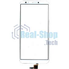 Сенсорное стекло (тачскрин) для Huawei Honor 7C pro, белое