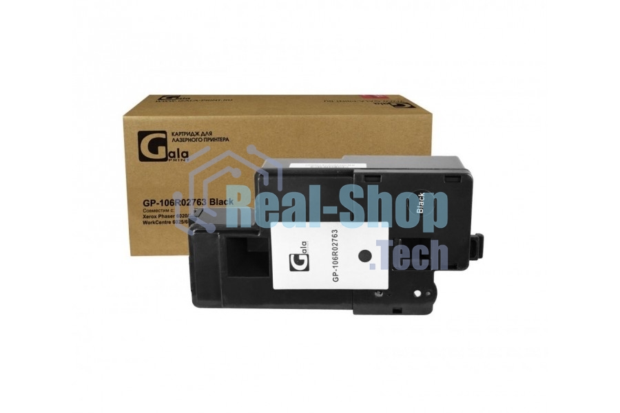 Картридж лазерный GalaPrint GP-106R02763 черный (2000 стр) для Xerox Phaser 6020/6022/WorkCentre 6025/6027/6020BI/6022NI/6025BI/6027NI