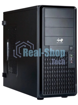 Компьютерный корпус Midi Tower InWin PE689 Black 750W P75F 80plus Gold USB3.0*2+A(HD)+front fan 120мм*1+rear fan 120мм*1+ 2*2SATA+1*1SATA+Intrusion Switch/holes for SL20” RACKMOUNT