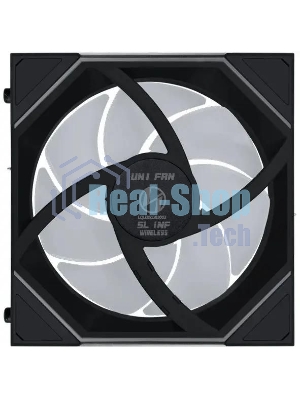 Вентилятор для корпуса Lian-Li Uni Fan SL-INF Wireless 120 ARGB 120х124.5x28 черный 4-pin 29.2дБ (упак.:3шт) (G99.12SLIN1W3B.R0) Ret