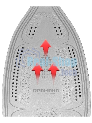 Утюг Redmond RI-C283 2400 Вт красный/черный