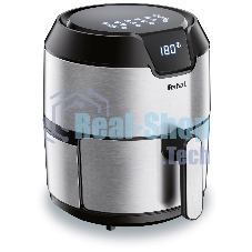 Аэрогриль Tefal EY401D15 серебристый, 1500 Вт, 4.2 л, сенсор, 8 программ