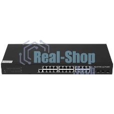Коммутатор Cudy GS2024S2, 24×1 Гбит/с, 4×1 Гбит/с SFP