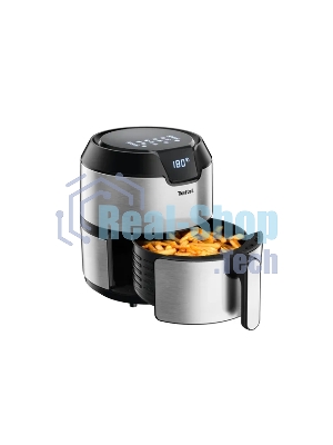 Аэрогриль Tefal EY401D15 серебристый, 1500 Вт, 4.2 л, сенсор, 8 программ