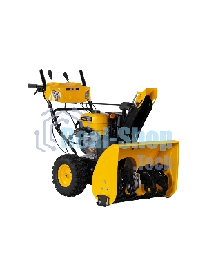 Бензиновая снегоуборочная машина Denzel SBL 711D PRO, 302cc, эл.старт, фара, обогрев, блок. дифф.