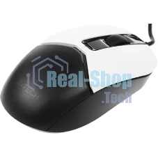 Мышь проводная A4Tech Fstyler FM12S белый/черный, 1200 dpi, USB, кнопки - 3