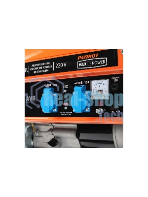 Электрогенератор бензиновый Patriot Max Power SRGE 3500, 2.8 кВт, 67 дБ, 40 кг