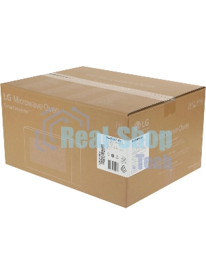 Микроволновая печь LG MW25R35GISW белый/черный, 25 л, 1000 Вт, переключатели - сенсор