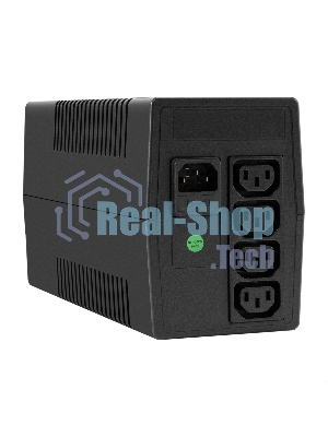 Источник бесперебойного питания ExeGate Smart LB-800.LCD.AVR.4C13 (800VA/480W, LCD, AVR, 4*C13, батарея 12V 9Ah, Black)