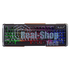 Клавиатура Oklick 710G черный/серый USB Multimedia