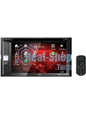 Автомагнитола JVC KW-V250BTM, 2 DIN, 6.2