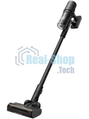 Пылесос вертикальный моющий Dreame H12 Dual Flex Reach черный, питание от аккумулятора, 400 Вт, уборка сухая/влажная, пылесборник 0,7 л