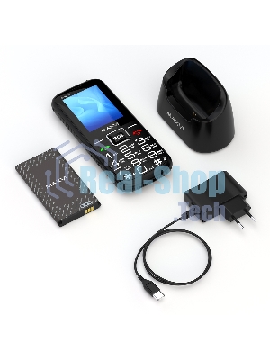 Мобильный телефон Maxvi B21ds up черный