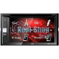 Автомагнитола JVC KW-V250BTM, 2 DIN, 6.2