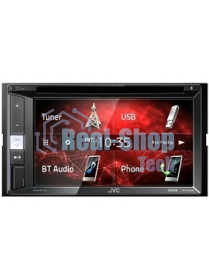 Автомагнитола JVC KW-V250BTM, 2 DIN, 6.2