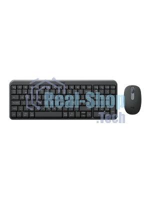 Комплект клавиатура+мышь Logitech Wireless Combo MK250 Compact беспроводной, Bluetooth, 1000 DPI, чёрный