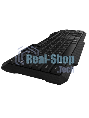 Комплект клавиатура+мышь Maxvi KWS-06 Combo беспроводной, USB, 1600 DPI, чёрный