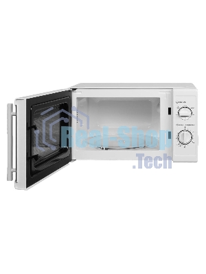 Микроволновая печь HOME HMM207СW белый, 20 л, 700 Вт, переключатели - поворотный механизм