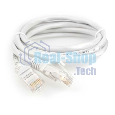 Патч-корд CCA light UTP Гарнизон PC-UTP-5e-1-B cat.5e, 1.5м, литой, многожильный серый